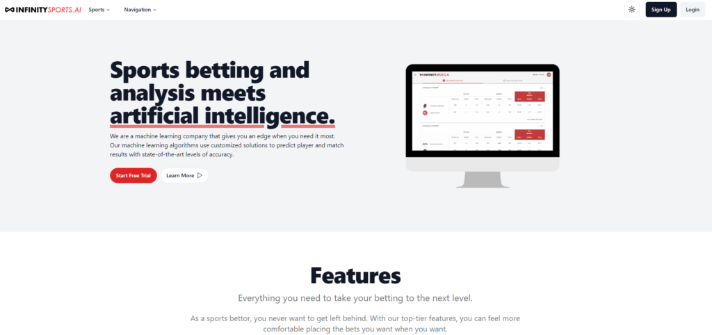 Infinity Sports AI - Tipster News